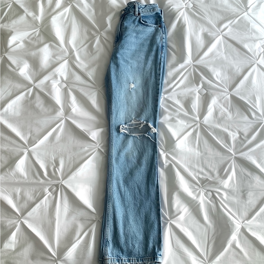 Dynamite Candice ripped jeans light blue wash - Picture 4 of 6